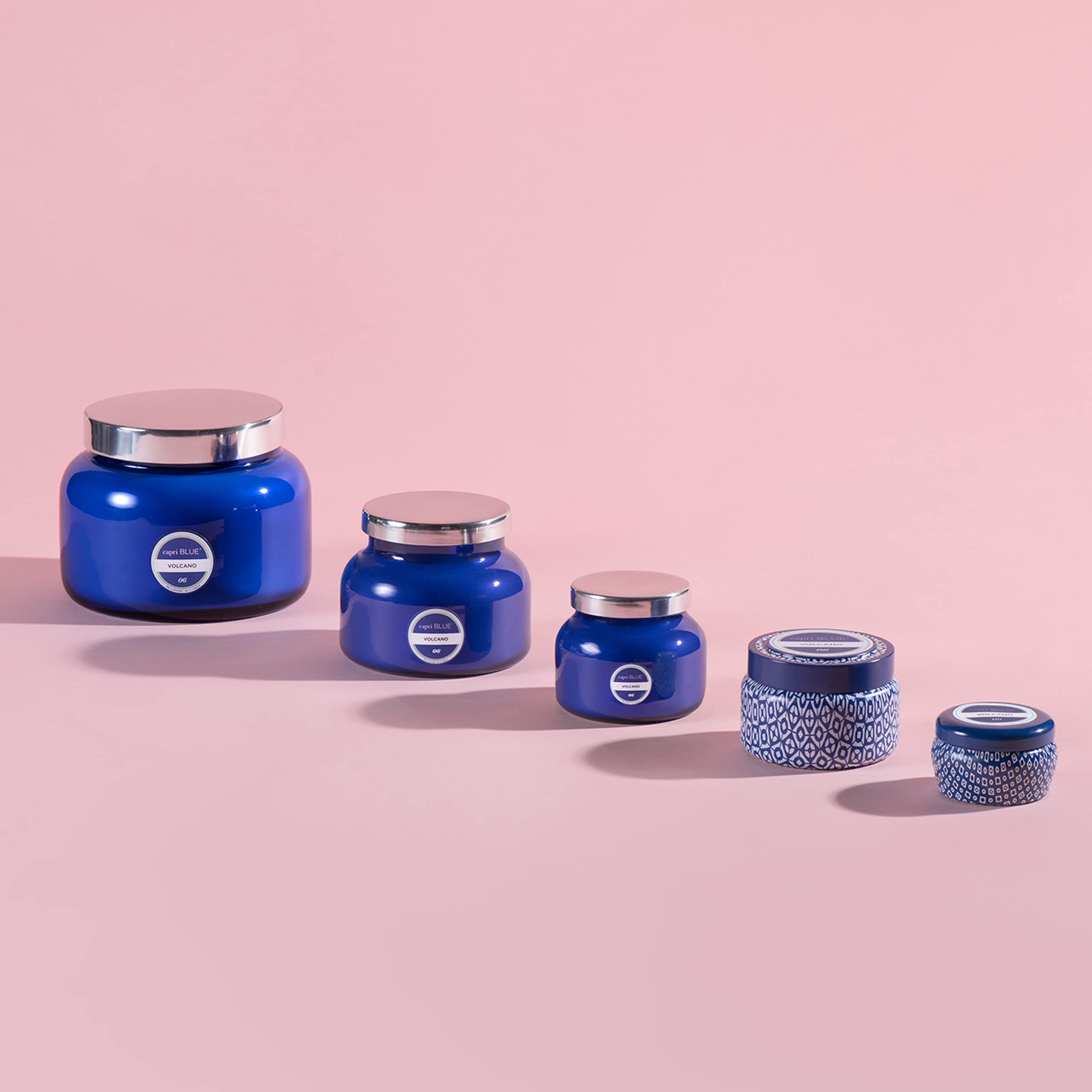 CAPRI BLUE 8oz Volcano Digital Lavender Petite Jar - Amber Marie and Company