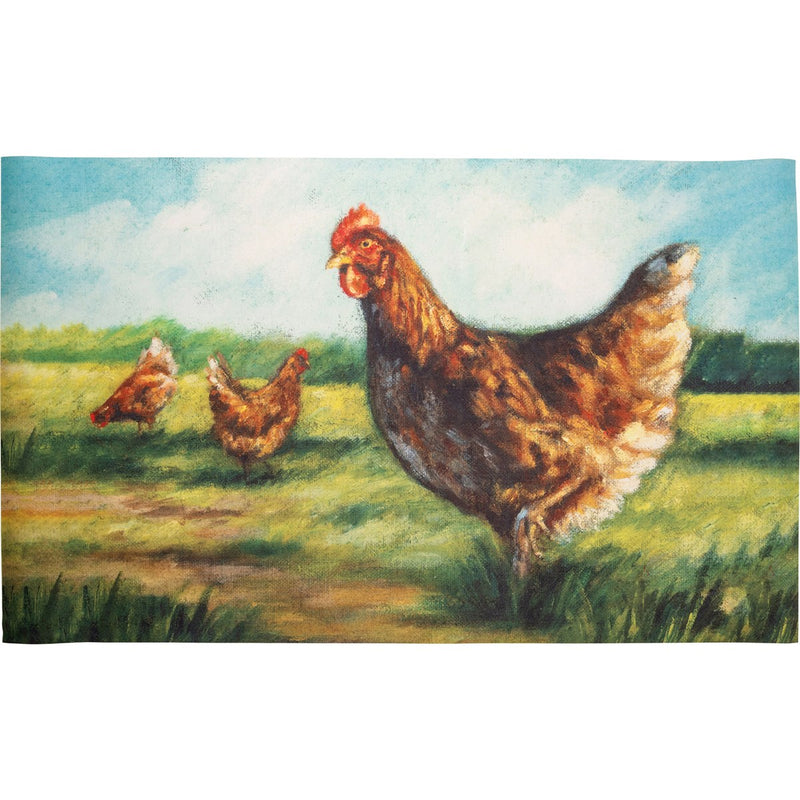 Chickens Rug