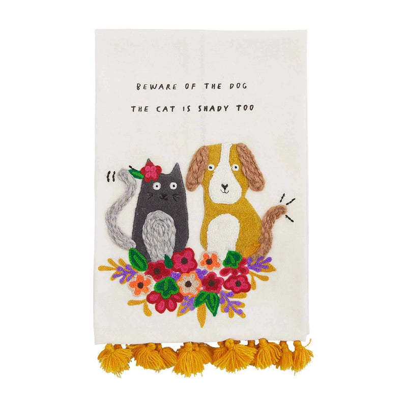 Embroidered Pet Tea Towels